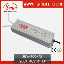 Unidad de fuente de alimentación de la prenda impermeable IP67 del conductor de 200W 48VDC 4.1A LED